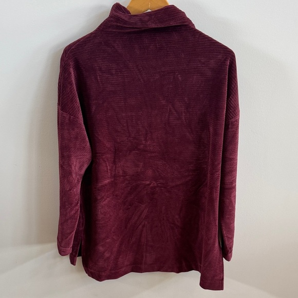 A New Day Plum Cowl Neck Sweater – Soft & Elegant (Size XL) 🍇 - Picture 3 of 4